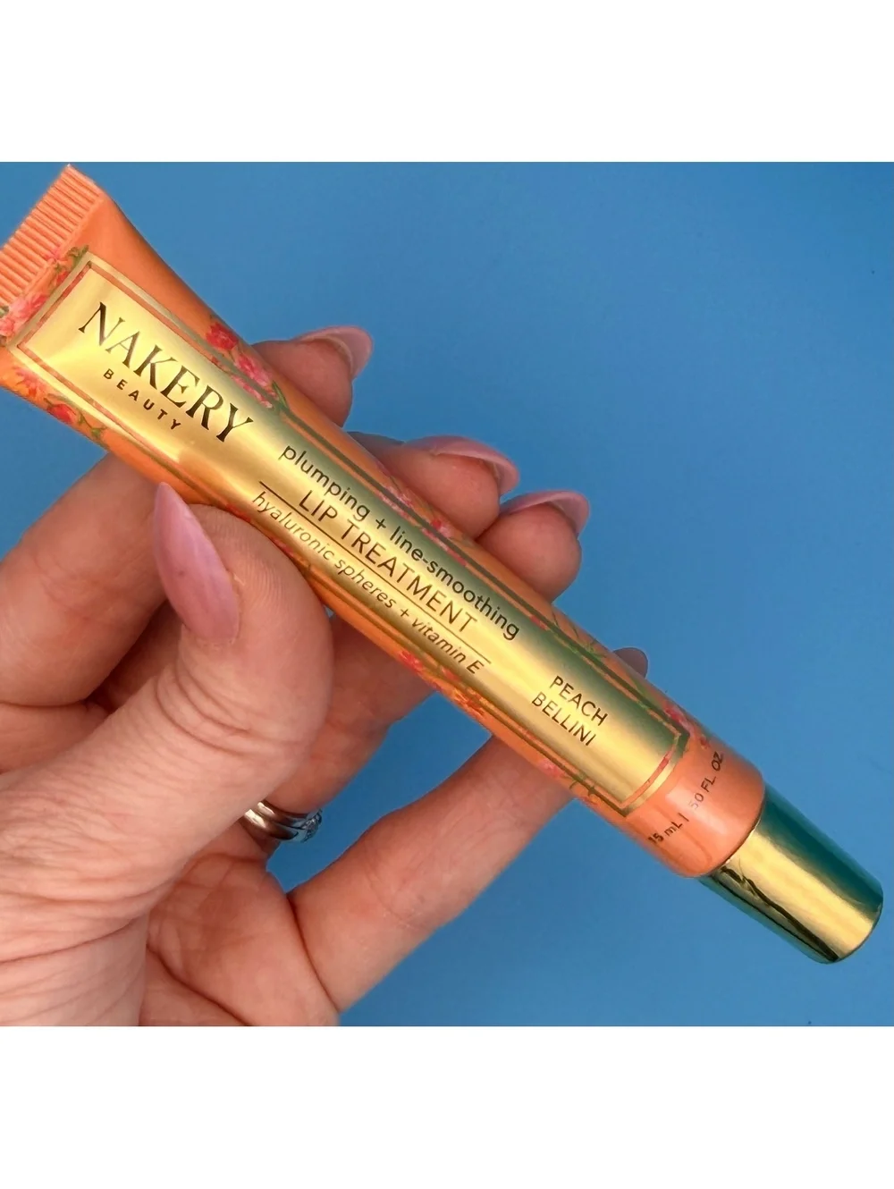 Nakery Plumping + Line-Smoothing Lip Treatment First Bloom